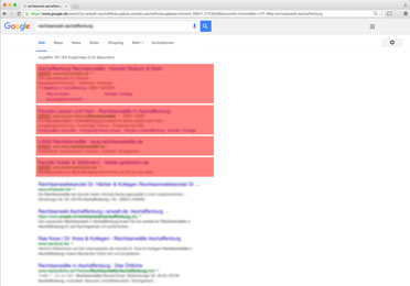 Werben mit Google. Anzeigen in den Suchergebnissen